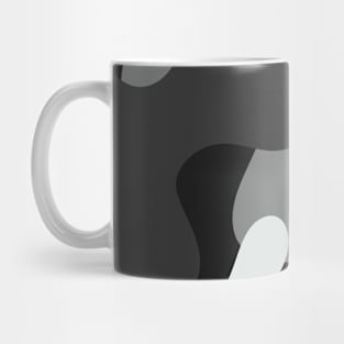 grey camuflage design Mug